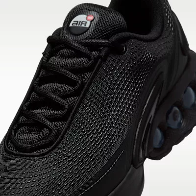 Nike Air Max Dn8 Black férfi alacsony szárú utcai sneaker fekete