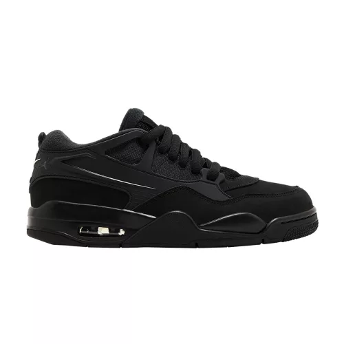Jordan 4 RM Black Cat alacsony szárú sneaker – termékfotó, oldalnézet