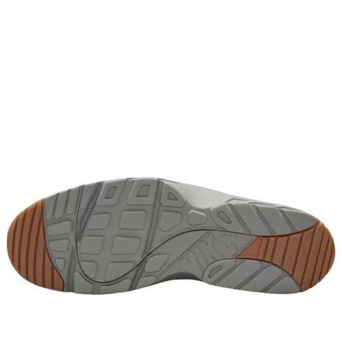 Nike Air Trainer Huarache Corteiz Gully Grey alacsony szárú sneaker – termékfotó, oldalnézet