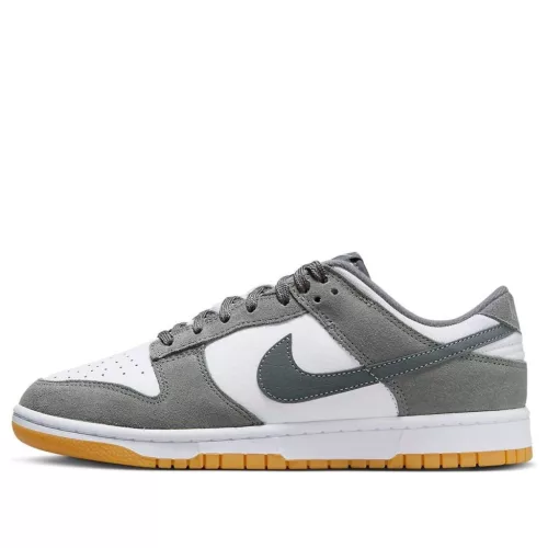 Nike Dunk Low Smoke Grey Gum 3M Swoosh alacsony szárú sneaker – termékfotó, oldalnézet
