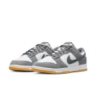 Nike Dunk Low Smoke Grey Gum 3M Swoosh alacsony szárú sneaker – termékfotó, oldalnézet