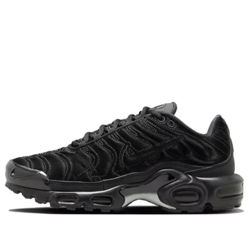 Nike Air Max Plus Black Anthracite Sail (Women's) alacsony szárú sneaker – termékfotó, oldalnézet