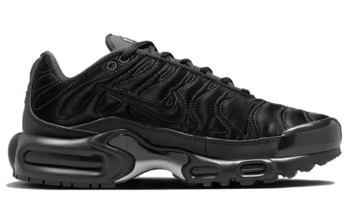 Nike Air Max Plus Black Anthracite Sail (Women's) alacsony szárú sneaker – termékfotó, oldalnézet