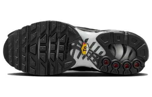 Nike Air Max Plus Black Anthracite Sail (Women's) alacsony szárú sneaker – termékfotó, oldalnézet