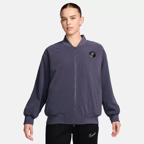 Sabrina Reversible Basketball Jacket Dark Raisin/Light Violet Ore/Washed Coral – termékfotó, oldalnézet