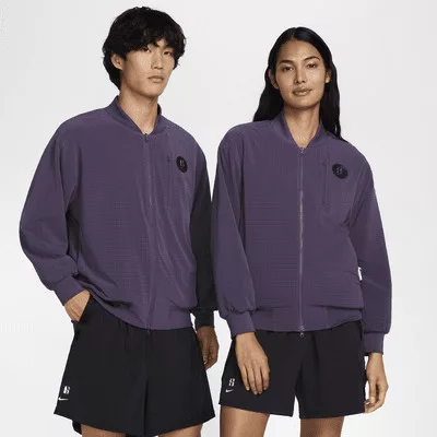 Sabrina Reversible Basketball Jacket Dark Raisin/Light Violet Ore/Washed Coral – termékfotó, oldalnézet