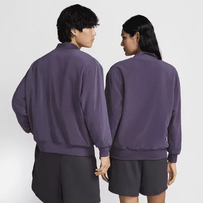Sabrina Reversible Basketball Jacket Dark Raisin/Light Violet Ore/Washed Coral – termékfotó, oldalnézet