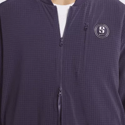 Sabrina Reversible Basketball Jacket Dark Raisin/Light Violet Ore/Washed Coral – termékfotó, oldalnézet