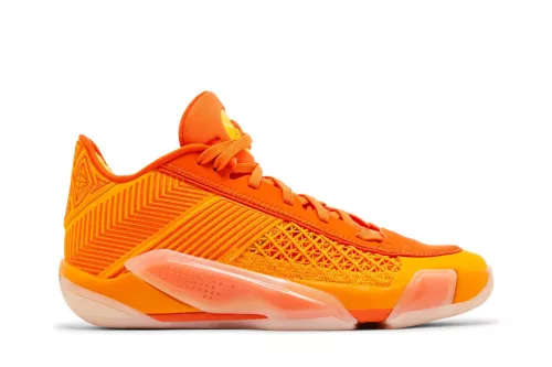 Jordan 38 Low Dearica Hamby Sunshine (Women's) alacsony szárú sneaker – termékfotó, oldalnézet