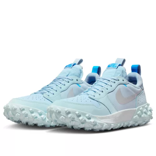 Jordan 1 Low Element Gore-Tex Glacier Blue Silver alacsony szárú sneaker – termékfotó, oldalnézet
