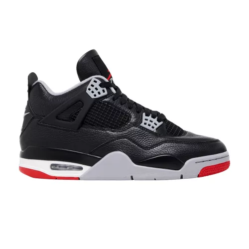 Jordan 4 Retro Bred Reimagined alacsony szárú sneaker – termékfotó, oldalnézet