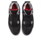 Jordan 4 Retro Bred Reimagined alacsony szárú sneaker – termékfotó, oldalnézet