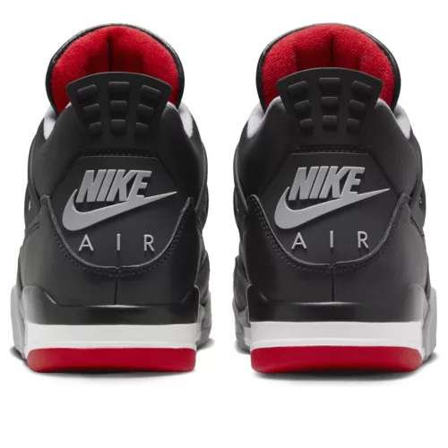 Jordan 4 Retro Bred Reimagined alacsony szárú sneaker – termékfotó, oldalnézet