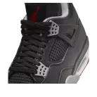 Jordan 4 Retro Bred Reimagined alacsony szárú sneaker – termékfotó, oldalnézet