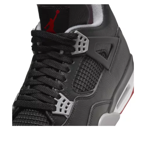 Jordan 4 Retro Bred Reimagined alacsony szárú sneaker – termékfotó, oldalnézet