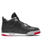 Jordan 4 Retro Bred Reimagined alacsony szárú sneaker – termékfotó, oldalnézet