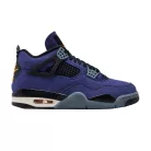 Jordan 4 Retro Lakers alacsony szárú sneaker – termékfotó, oldalnézet