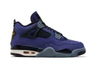 Jordan 4 Retro Lakers alacsony szárú sneaker – termékfotó, oldalnézet