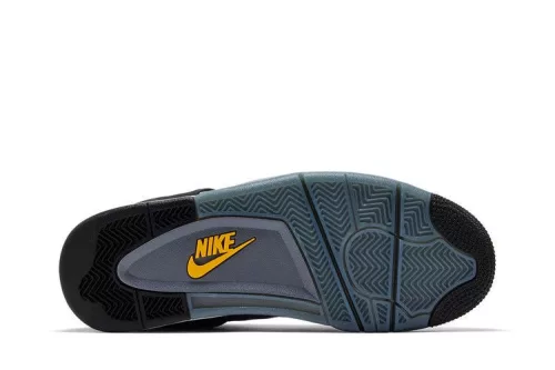 Jordan 4 Retro Lakers alacsony szárú sneaker – termékfotó, oldalnézet