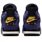 Jordan 4 Retro Lakers magas szárú sneaker – termékfotó, oldalnézet