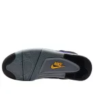 Jordan 4 Retro Lakers magas szárú sneaker – termékfotó, oldalnézet