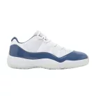 Jordan 11 Retro Low Diffused Blue férfi alacsony szárú utcai sneaker fehér