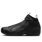 Nike Air Flightposite Black (2025) magas szárú sneaker – termékfotó, oldalnézet