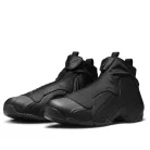 Nike Air Flightposite Black (2025) magas szárú sneaker – termékfotó, oldalnézet