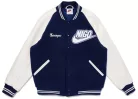 Nike x Nigo NRG Varsity Jacket Navy – termékfotó, oldalnézet
