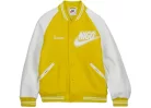 Nike x Nigo NRG Varsity Jacket Yellow – termékfotó, oldalnézet
