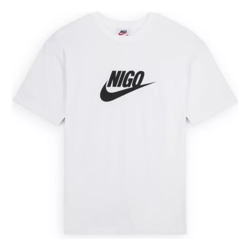 Nike x Nigo T-shirt White póló fehér – termékfotó, oldalnézet