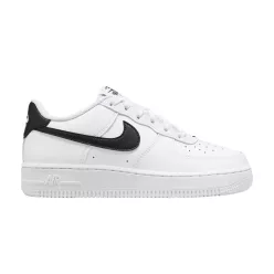 Nike Air Force 1 Low White Black (2024) (GS) alacsony szárú sneaker – termékfotó, oldalnézet