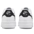 Nike Air Force 1 Low White Black (2024) (GS) alacsony szárú sneaker – termékfotó, oldalnézet