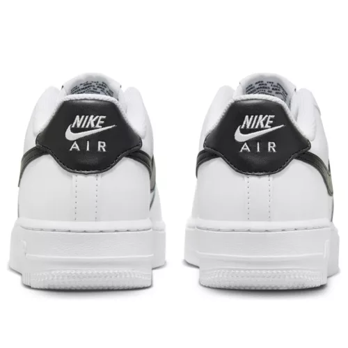 Nike Air Force 1 Low White Black (2024) (GS) alacsony szárú sneaker – termékfotó, oldalnézet