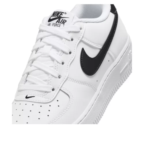 Nike Air Force 1 Low White Black (2024) (GS) alacsony szárú sneaker – termékfotó, oldalnézet