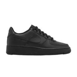 Nike Air Force 1 Low LE Black (GS) alacsony szárú sneaker – termékfotó, oldalnézet