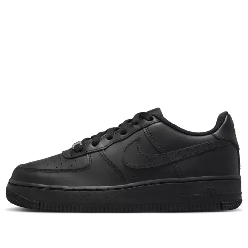 Nike Air Force 1 Low LE Black (GS) alacsony szárú sneaker – termékfotó, oldalnézet