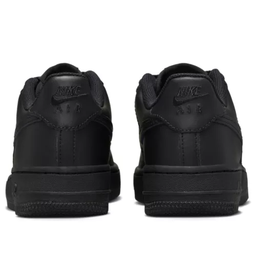 Nike Air Force 1 Low LE Black (GS) alacsony szárú sneaker – termékfotó, oldalnézet