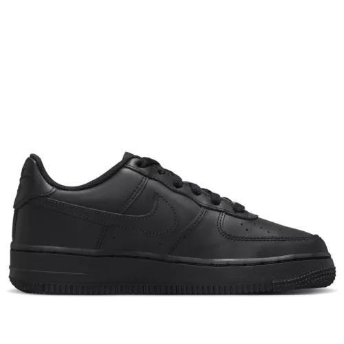 Nike Air Force 1 Low LE Black (GS) alacsony szárú sneaker – termékfotó, oldalnézet
