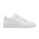 Nike Air Force 1 Low LE Triple White (GS) alacsony szárú sneaker – termékfotó, oldalnézet