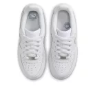 Nike Air Force 1 Low LE Triple White (GS) alacsony szárú sneaker – termékfotó, oldalnézet