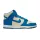 Nike Dunk High Next Nature Light Khaki Star Blue (Women's) magas szárú sneaker – termékfotó, oldalnézet