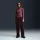 Nike Sportswear Collection Women's Slim 1/2-Zip Long-Sleeve Logo Top Red Sepia/Light Orewood Brown/Red Sepia – termékfotó, oldalnézet
