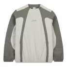 Nike x Corteiz Mid Layer Pullover Flat Pewter Grey – termékfotó, oldalnézet