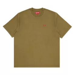 Supreme Small Box Tee 'Light Olive' – termékfotó, oldalnézet