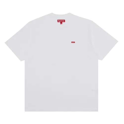 Supreme Small Box Tee 'White' – termékfotó, oldalnézet