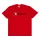 Supreme Skull Tee 'Red' – termékfotó, oldalnézet