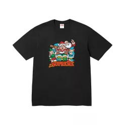 Supreme Naughty Tee 'Black' – termékfotó, oldalnézet