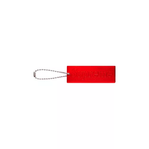 Supreme Reflective Keychain Red kiegészítő piros utcai sneaker férfi