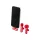 Supreme Mini Mics (Set Of 2) Red uniszex kiegészítő piros utcai sneaker